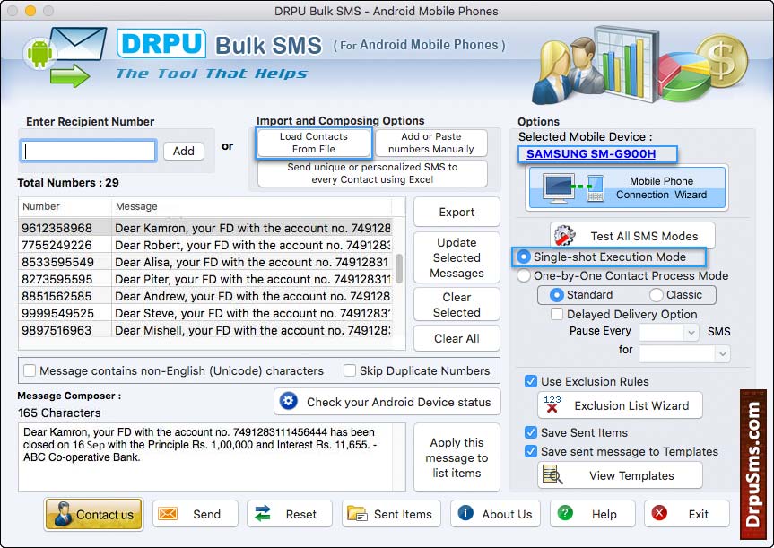 Import contacts Import contacts
